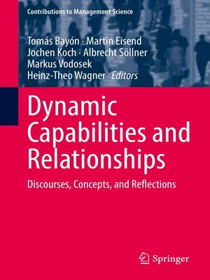 cover image of Dynamic Capabilities and Relationships